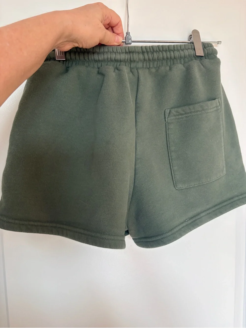 White Fox Sport sz XS Green Offstage Fleece Lounge Shorts Athletic Bottoms
